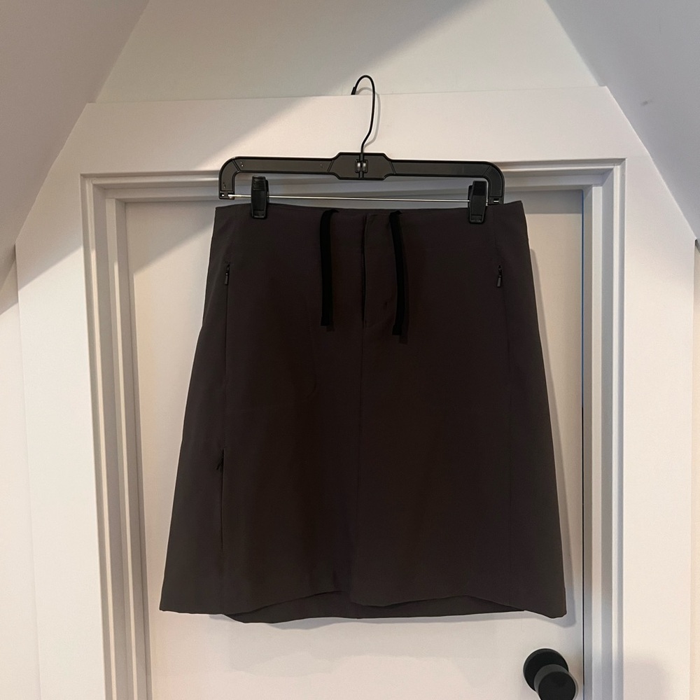 REI Gray A-Line Mini Skirt for Work